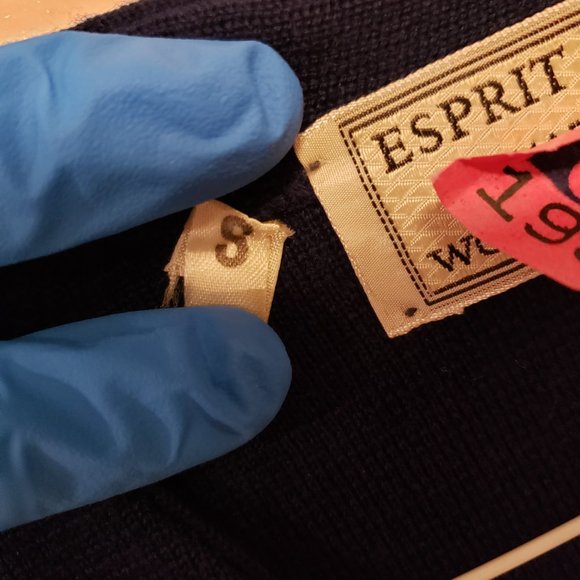 WOODIES SWEATER VEST BUTTON UP - MEN'S S - 1973 TRUE VINTAGE - MADE IN ITALY - Picture 6 of 10